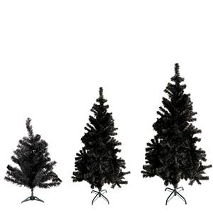 Umělý vánoční stromek černý se stojanem